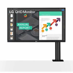 MONITOR LG 27QN880-B LED 27" IPS QHD 2560x1440 ERGO HDMI USB-C 60HZ