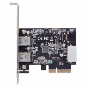 TARJETA USB 3.0 MANHATTAN PCI EXPRESS 2 PTOS 151795