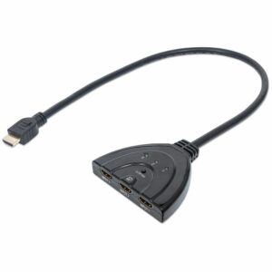 SWITCH HDMI MANHATTAN 1.3, 3 ENTRADAS : 1 SALIDA 207423