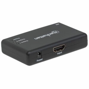 VIDEO SPLITTER MANHATTAN HDMI UHDTV 4K 30 HZ, 1 IN: 2 OUT 207669