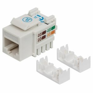 JACK DE IMPACTO UTP CAT6 CALIBE 22 AL 26AWG INTELLINET BLANCO 210591