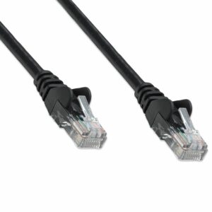 CABLE PATCH INTELLINET RJ45 0.45CM(1.5F) CAT5E UTP NEGRO M-M 318143