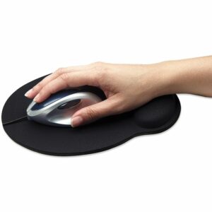 MOUSEPAD MANHATTAN TIPO GEL DESCANSA MUÑECA NEGRO 434362