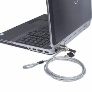 CANDADO LAPTOP MANHATTAN LLAVE 1.4M, GRIS 440271