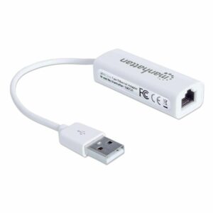 ADAPTADOR MANHATTAN FAST ETHERNET TARJETA RED 10/100 USB 2.0  506731