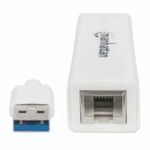 ADAPTADOR GIGABIT ETHERNET USB 3.0 MANHATTAN 506847