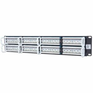 PANEL DE PARCHEO 48 PUERTOS CAT5E UTP 2U P/RACK 19 INTELLINET 513579