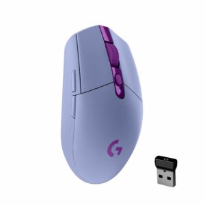 MOUSE LOGITECH G305 LIGHTSPEED 12,000 DPI INALAMBRICO LILA 910-006021