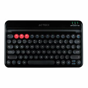 TECLADO ACTECK INALAMBRICO MULTIDEVICE BT TABLET/MOVILSWITCH AC-926638