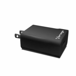 CARGADOR PARA PARED VORAGO FAST CHARGE 3.0A 1 USB NEGRO AU-302-BK