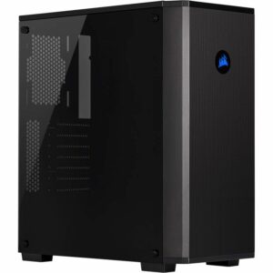 GABINETE CORSAIR 175R CARBIDE NEGRO RGB TG ATX S/FTE CC-9011171-WW