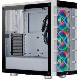 GABINETE CORSAIR ICUE 465X RGB WHITE ATX CC-9011189-WW