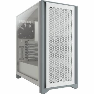 GABINETE CORSAIR ICUE 4000D AIRFLOW WHITE TG ATX CC-9011201-WW