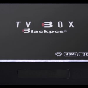 TV BOX BLACKPCS 4K 3D WIFI RED CONTROL NEGRO (EO104K-BL)