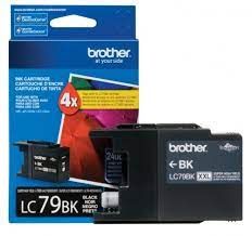 CARTUCHO NEGRO BROTHER LC79BK 2,400 PAG. MFCJ5910DW/MFCJ6510DW/MFCJ671