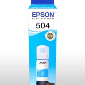 BOTELLA EPSON ECOTANK T504 CYAN SERIE L 70ML DYE (T504220-AL)