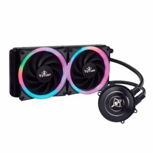 SISTEMA DE ENFRIAMIENTO LIQUIDO YEYIAN WC2400 VATN 1200 RGB RADIADOR