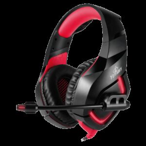 DIADEMA GAMER YEYIAN YDW-33402 WICKED S3000 NEGRO C/ROJO/ USB/ C/MIC