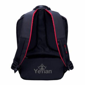 MOCHILA YEYIAN YMS-23801 GAMER PARA LAPTOP 15.6" NEGRA C/ ROJO SHELL