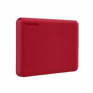 DISCO DURO EXTERNO TOSHIBA 2TB HDTCA20XR3AA ADVANCE V10 ROJO