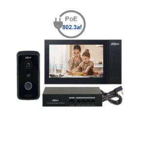 KIT DE VIDEOPORTERO IP FRENTE/MONITOR Y SW/PANTALLA 7"(DHI-KTP02)