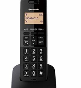 PANASONIC TELEFONO INALAMBRICO P.LCD 1.4 MODERNO NEGRO (KX-TGB310MEB)