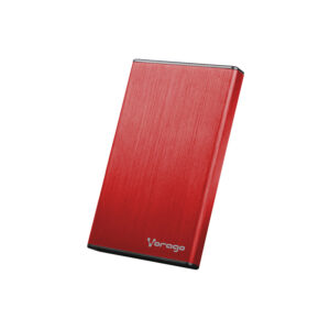 ENCLOSURE VORAGO HDD-102 ROJO DD 2.5 USB 2.0 SATA