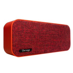 BOCINA VORAGO BSP-150 BLUETOOTH / MSD / USB / 3.5MM TELA ROJO