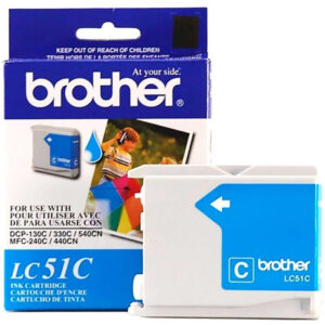 CARTUCHO DE TINTA BROTHER LC51C CYAN