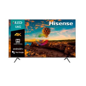 TELEVISION HISENSE 50U6G 50" SMART ANDROID QUANTUM 4K 3840*2160 WIFI