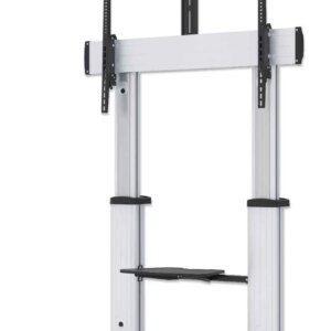 SOPORTE MANHATTAN TV TIPO CARRO 100KG, 60A100 ALUMINIO REPISA 461672