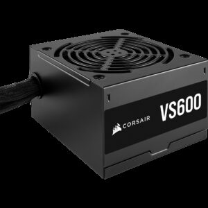 FUENTE DE PODER CORSAIR VS600 600W 80P WHITE CP-9020224-NA