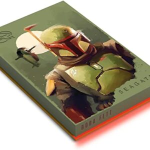 DISCO DURO EXTERNO SEAGATE STKL2000406 2TB 2.5 BOBA FETT FIRECUDA LED