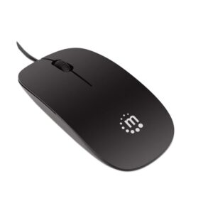 (REPARADO) MOUSE ECONOMICO MANHATTAN USB NEGRO 177658