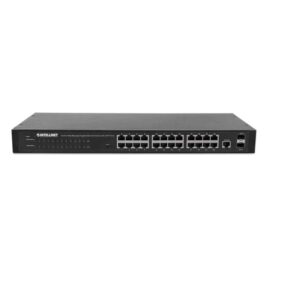 (REPARADO) SWITCH GB 24 PTOS 19" ADMIN + 2 SFP INTELLINET 560917