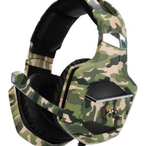 (REPARADO) DIADEMA YEYIAN STEREO C/MIC 3.5mm CAMUFLAJE TEMPEST