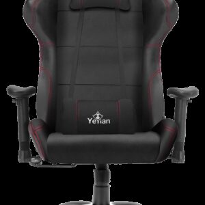 SILLA GAMER YEYIAN YFC-GCEF-01-RD WINDALF S2500, NYLON, ROJA/NEG 150KG