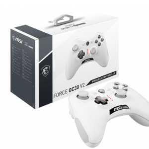 CONTROL INALAMBRICO MSI FORCE GC30 V2 WHITE RECARGABLE XBOX PC ANDROID