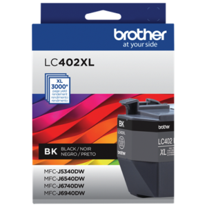 CARTUCHO BROTHER NEGRO LC402XLBK 3000 PAG P/MFCJ6940DW