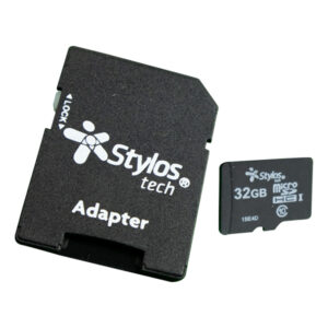 MEMORIA MICRO SD STYLOS 32 GB UHS1 CON ADAPTADOR (STMSDA2B)