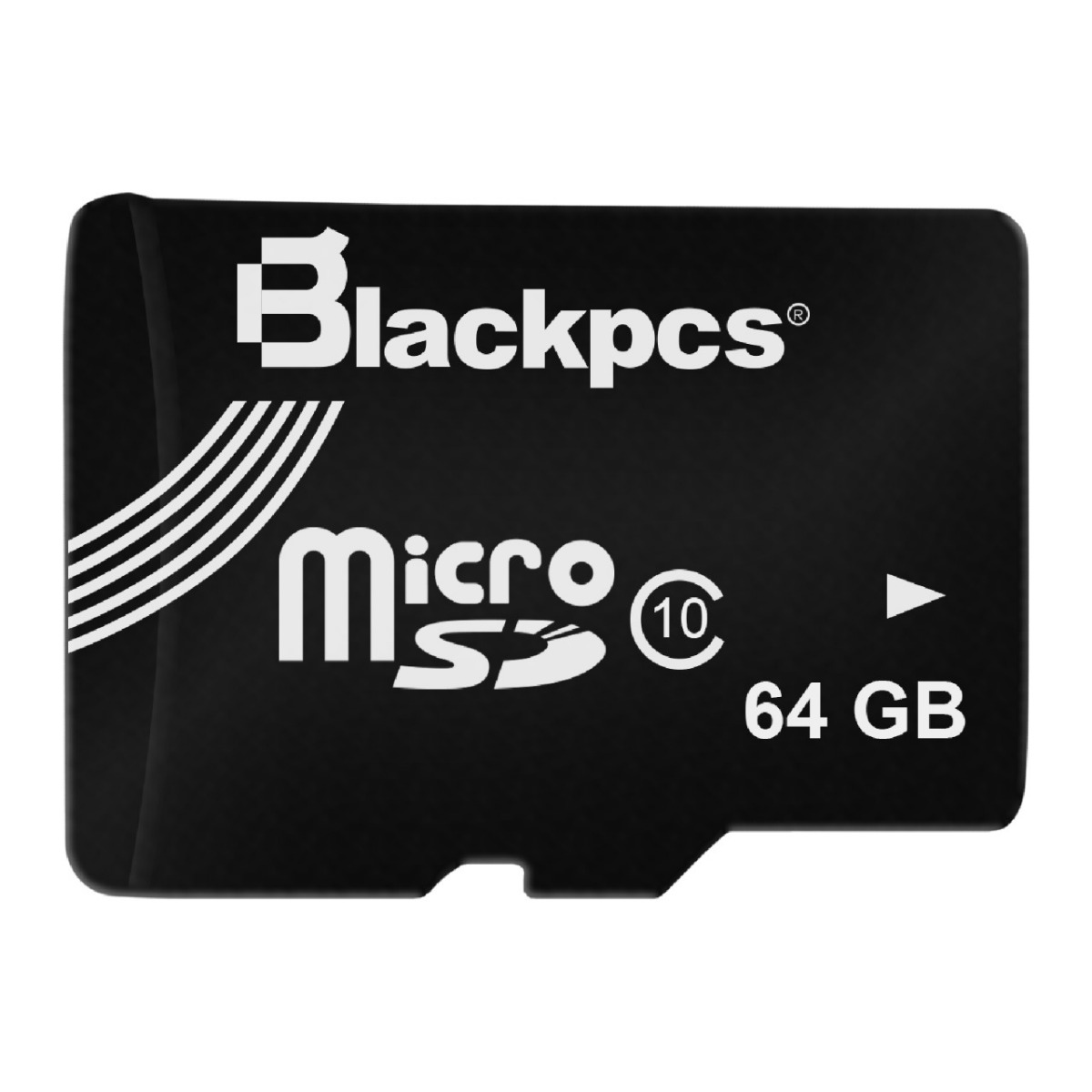 MEMORIA MICRO SD BLACKPCS CL10 64GB C/ADAPTADOR (MM10101A-64)