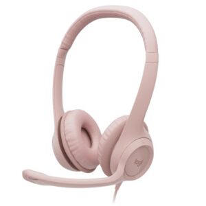 DIADEMA LOGITECH H390 AUDIO DIGITAL USB PLUG & PLAY ROSE (981-001280)