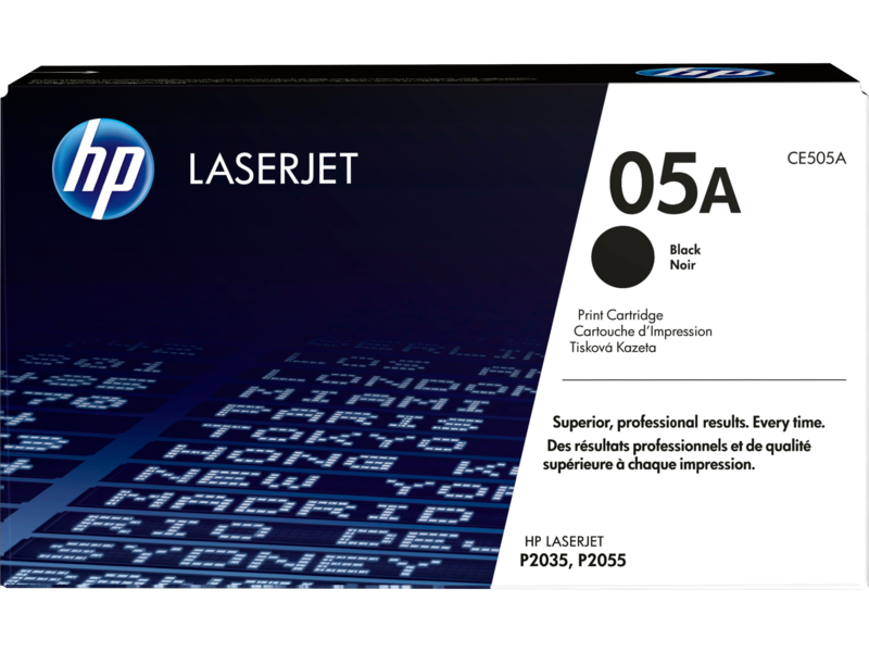 TONER HP 05A NEGRO PARA LASERJET P2035 (CE505A)