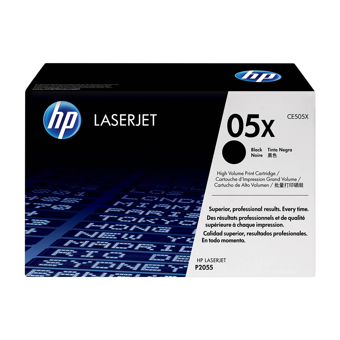 TONER HP 05X NEGRO PARA LASERJET P2055dn (CE505X)