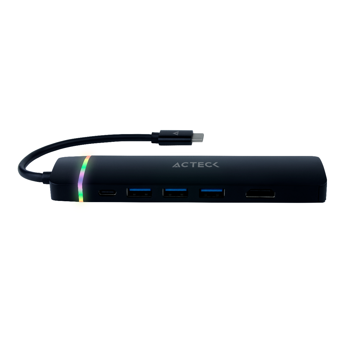 HUB ACTECK USB-C 8EN1 4KHDMI+ETHERNET+3USB-A3.0+SD/TF+USB-C AC-934626