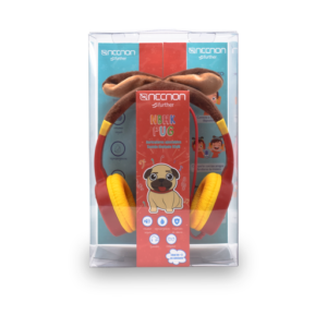 AUDIFONOS NECNON ALAMBRICOS KIDS 3.5 MML ROJO NBAKPG0295