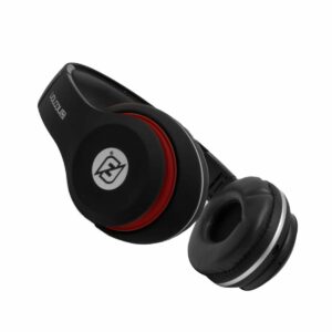 AUDIFONOS NECNON BLUETOOTH NBH-01 MAN LIB RUBBERIZED NEGRO NCAB0101RZ