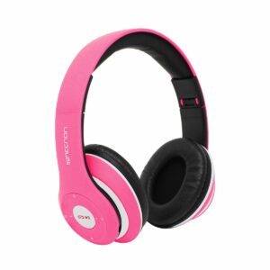 AUDIFONOS NECNON BLUETOOTH NBH-01 MAN LIB RUBBERIZED ROSA NCAB0104RZ