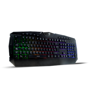 KIT GAMING NECNON 4 EN 1 NGC-KRAKEN AUDIFONO LED/TECLADO/MOUSE/MP AZUL