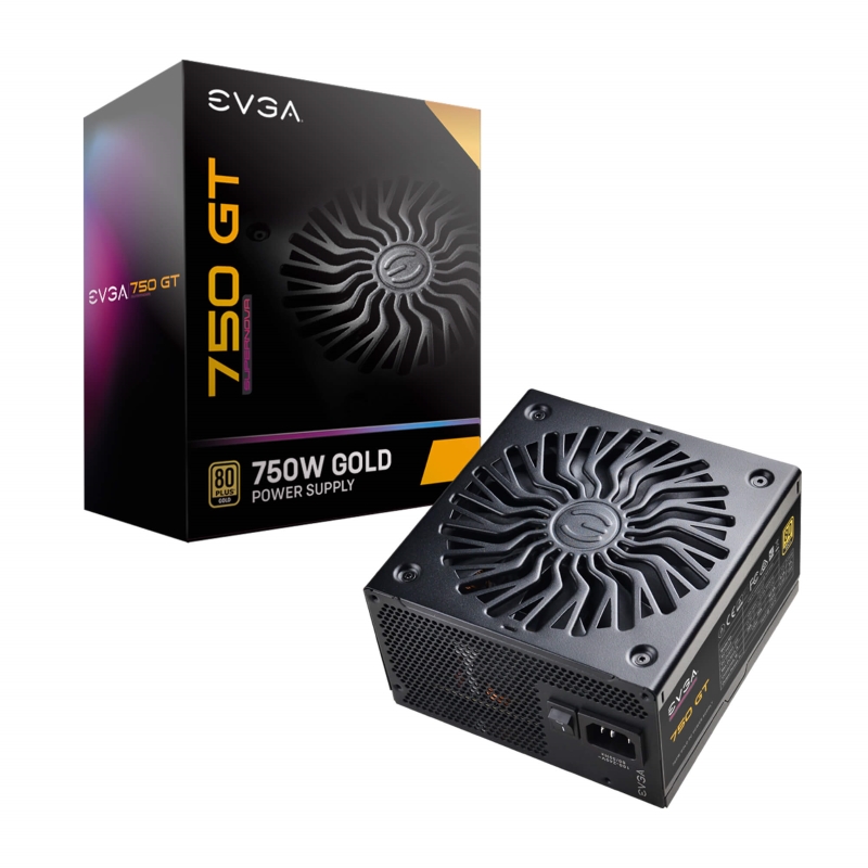 FUENTE DE PODER EVGA 220-GT-0750-Y1 750W PLUS GOLD SUPERNOVA MODULAR